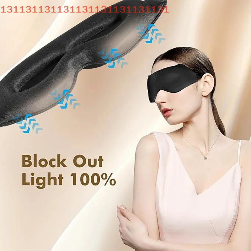 

For Travel Night Eyeshade Breathable Sleeping Mask for Eyes 3D Sleep Mask Block out Light Soft Sleep Aid Eye Mask