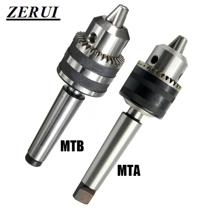 

MT1 MT2 MT3 MT4 B10 B12 B16 B18 0.6-6/1-10/1-13/3-16/5-20 Morse tapper shank Drill Chuck Arbor Lathe CNC drill machine Wood