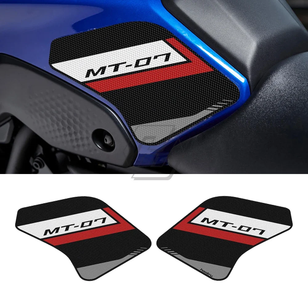 

Motorcycle Accessorie Side Tank Pad Protection Knee Grip Mat for Yamaha MT-07 2021-2022