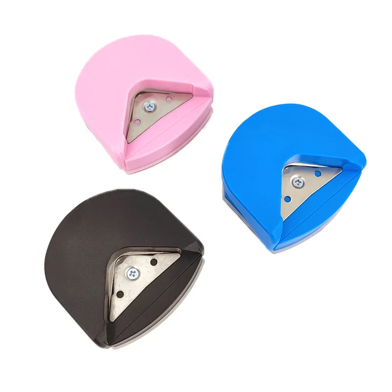3PCS Mini Portable Corner Rounder Paper Punch Card Photo Cutter fai da te Craft Scrapbooking Tools Maker Machine Paper Trimmer