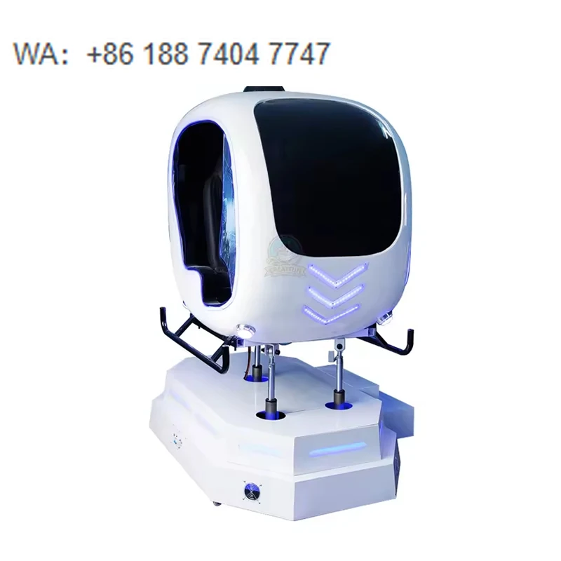 Amusement Park VR Helicopter Ride Single Player Flight Plane Simulator 9d Vr Experience Game Machine for Shopping Mall
