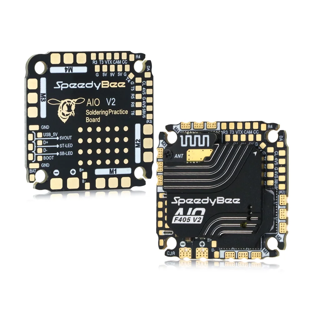 SpeedyBee F405 AIO V2 35A 40A Stack Flight Controller Betaflight BLHeli_S ESC 5V/9V 1.5A BEC  for RC FPV Racing Drone