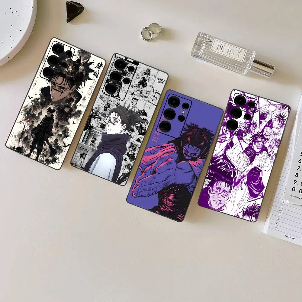 Jujutsu Kaisen Choso ART Phone Case For Samsung S 24 Fe 25 Ultra Plus 20 Lite 21 30 22 23 24 22 Ultra 5G Fundas