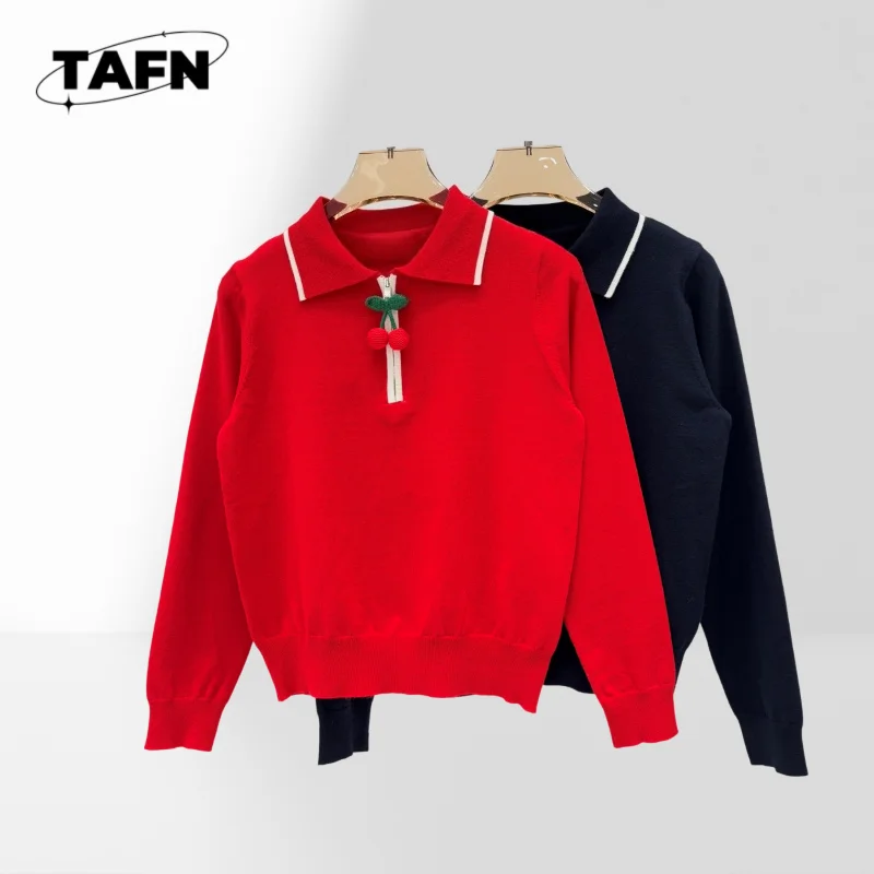 

Классический женский свитер с v-образным вырезом, мягкая шерстяная смесь для тепла и комфорта, удобный и идеально подходит для слоя AI1444