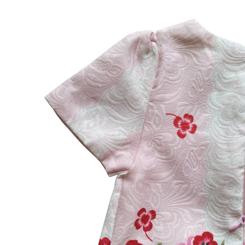 Girls Summer Dress Pink Floral Animal Print Princess Birthday Childrens Boutique Clothing Kids Valentines Dresses