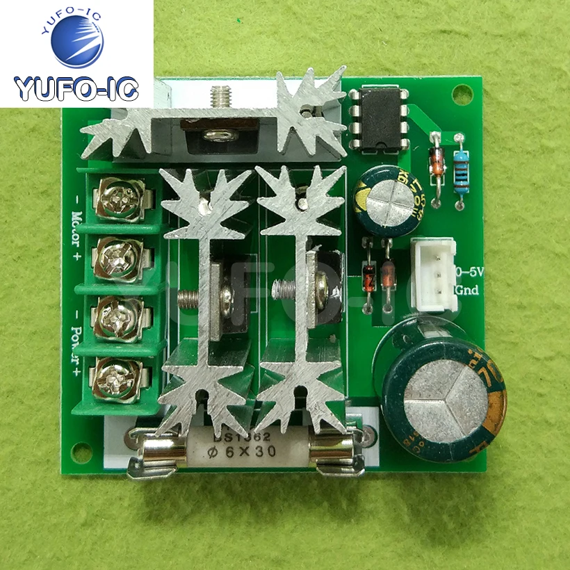 Free Ship 1PCS DC Motor Governor Pump PWM Continuously Variable Speed Speed Switch 6v-90v 15A