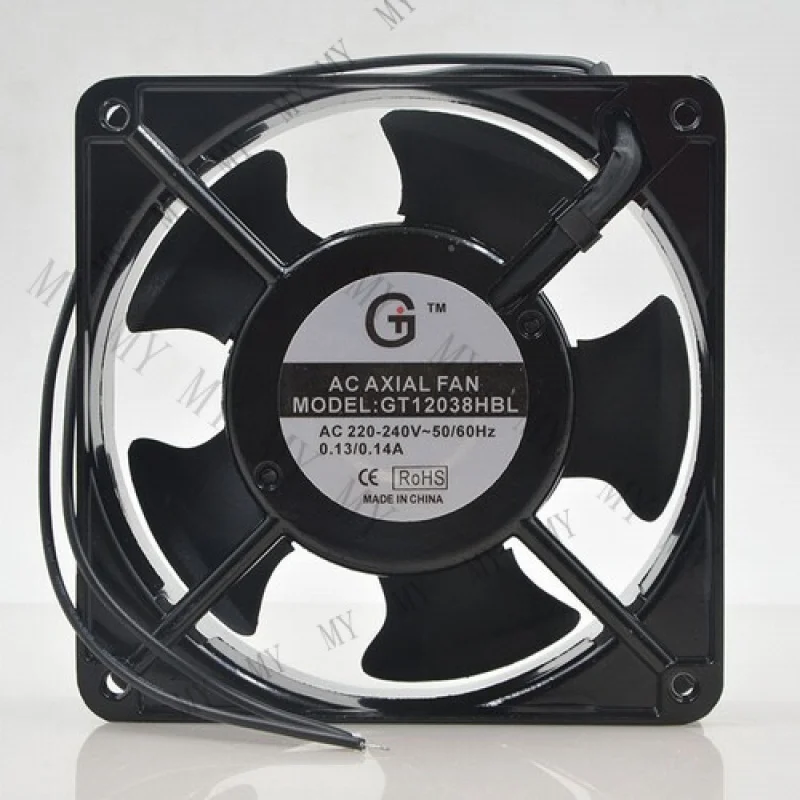 

TT 1pcs for GT GT12038HBL 12cm 220v 0.14A 12038 cabinet axial fan
