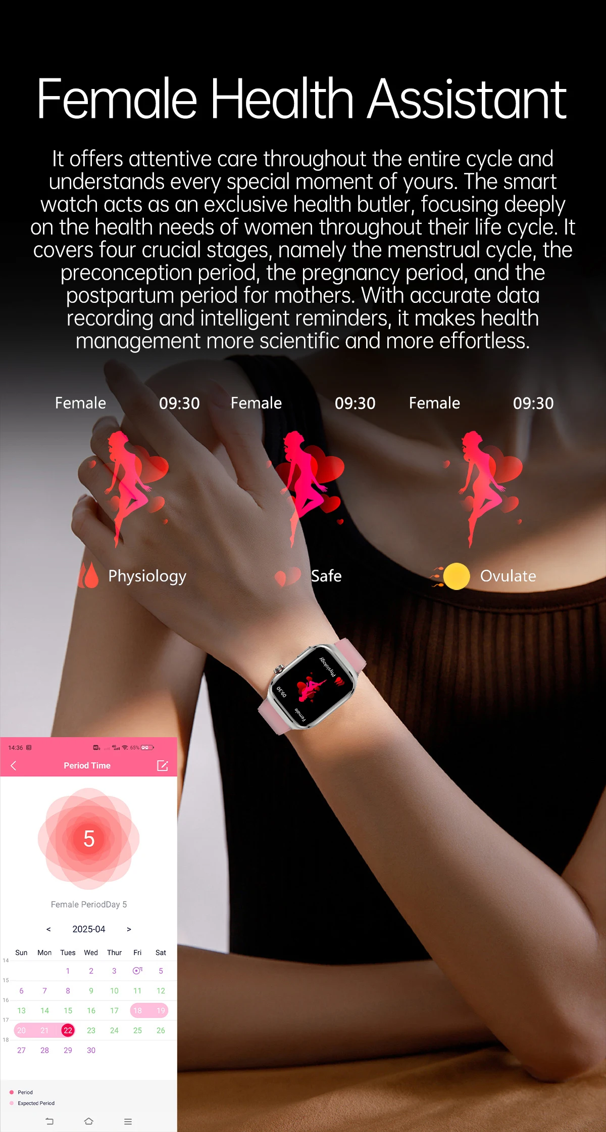 Marsyu Herren EKG+PPG Fünf-Organen-Gesundheitsdiagnose Smartwatch Harnsäure Blutfette Blutdruck Temperatur Herzfrequenz Smartwatches – Detail 13