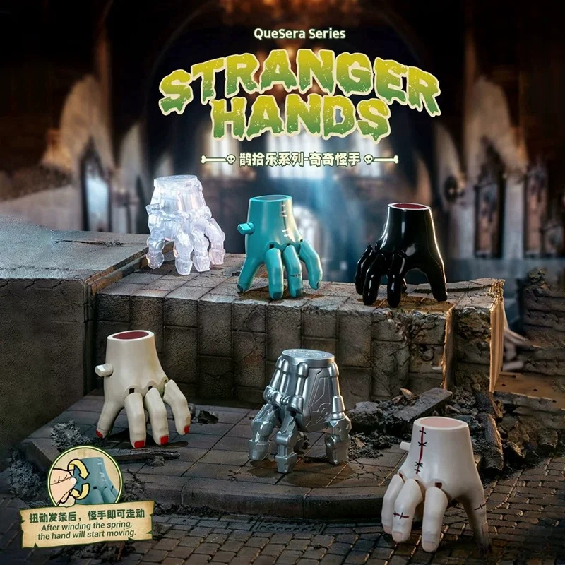 Stranger Hands Mystery Box Action Figure, 52TOYS Blind Box, Série quesera, Brinquedos Colecionáveis, Decoração Desktop, Presentes Engraçados