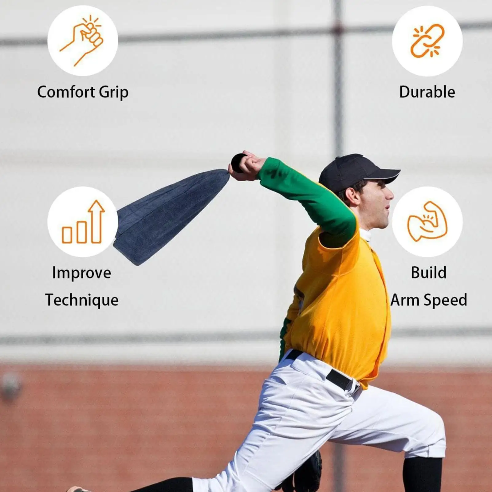 Softball Pitching Trainer Tool Baseball Pitcher Precision Practice Equipment Softball Throwing Towel Trainer For Enthusiasts