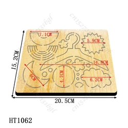 Pendant Cutting dies - New Die 2022 Cutting And Wooden Mold,HT1062 Suitable For Common Die Cutting Machines On The Market