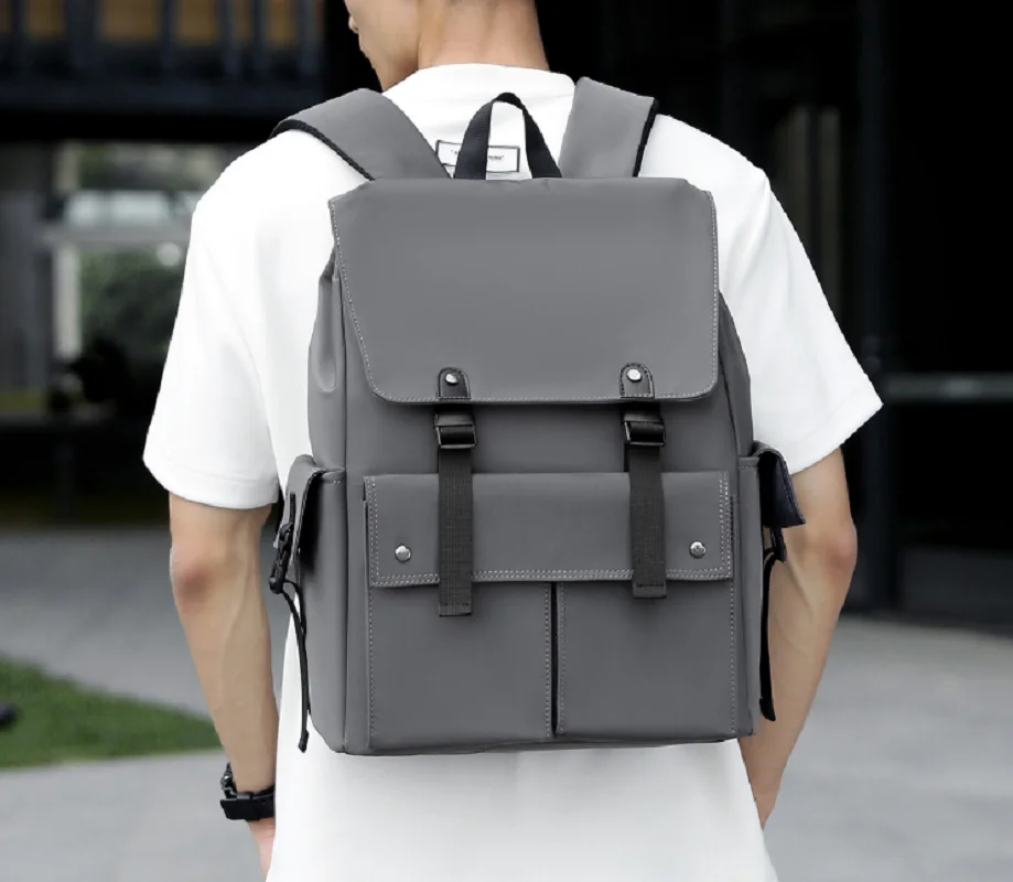 

Новые мужские дорожные рюкзаки высокого качества, корейские модные деловые сумки на плечо большой вместимости, школьная сумка в консервативном стиле