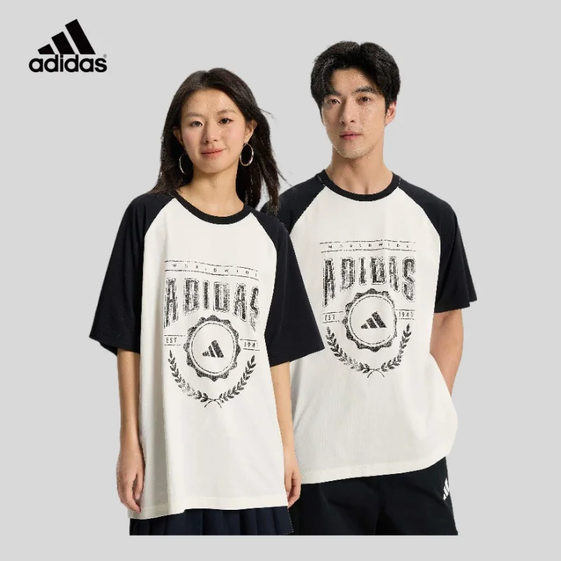 t-shirt-adidas-estiva-da-uomo-e-da-donna-modello-american-trend-a-maniche-corte-vestibilita-ampia-versatile-casual-girocollo-kx0518
