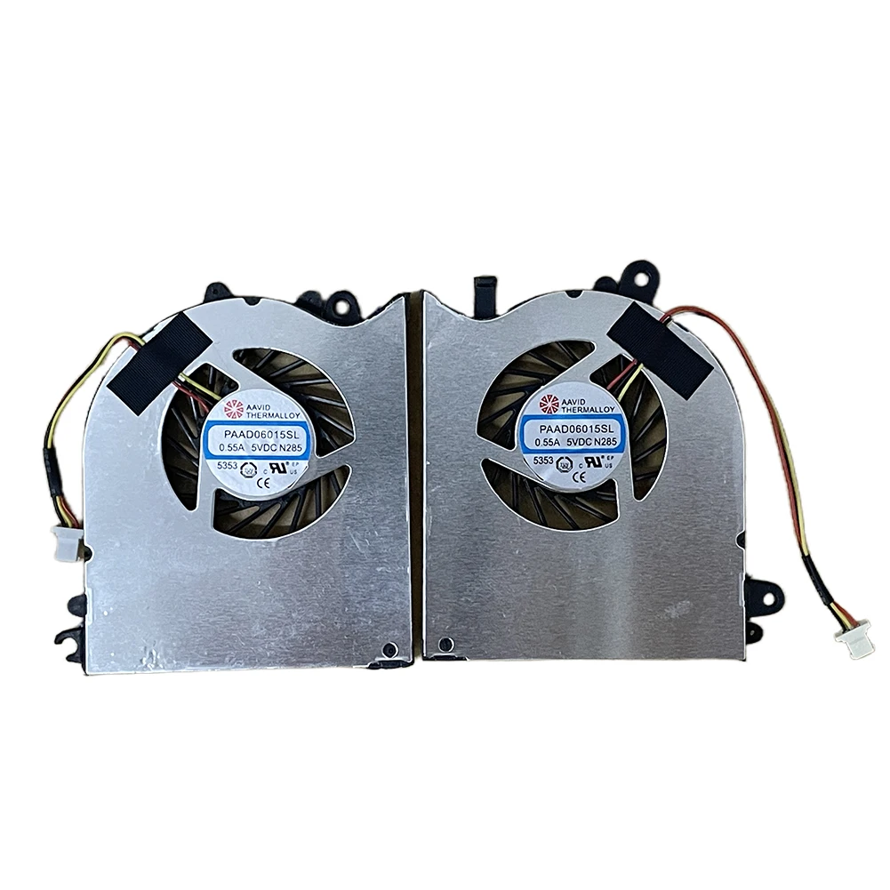 Replacement New CPU+GPU Cooling Fan for MSI GS60 2PC GS60 2PL GS60 2QC GS60 2QD GS60 2QE GS60 6QE  Series PAAD06015SL N223 N293