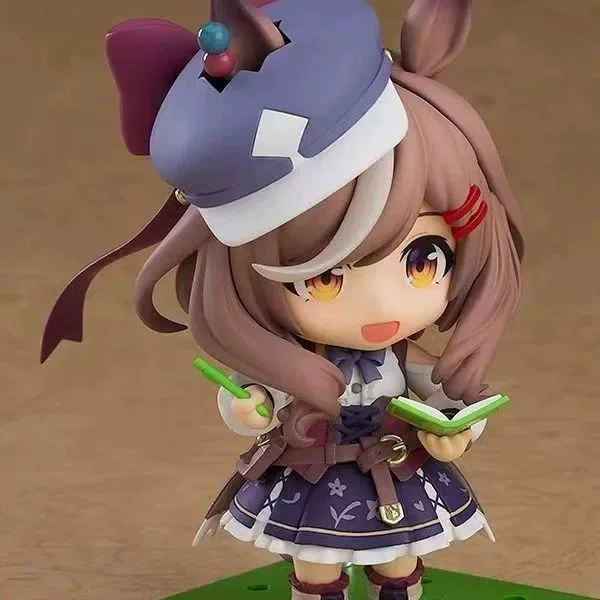 10 سنتيمتر Umamusume جميلة ديربي عمل أرقام أنيمي الأرز دش توكاي تيو أوغوري قبعة الذهب السفينة البلاستيكية نموذج ألعاب الدمى الشكل الهدايا