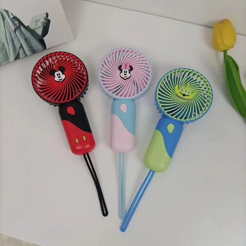 Alien Lotso-ventilador de mano de dibujos animados para niños y niñas, portátil, creativo, a la moda