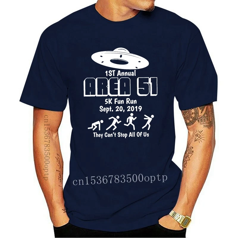 Camiseta New Area 51-First Annual Fun Run - Ancient Aliens Engineering Departamento Alien Ufo Engineer Space