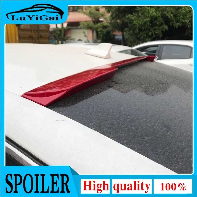 For Ford Mondeo Spoiler 2013-2018 Mondeo Top Wing Spoiler High Quality ABS Material Car Rear End Primer Color Rear Spoiler