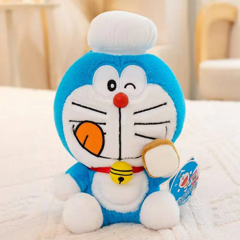 最新カウボーイシェフケーキシリーズ ドラえもん人形 かわいいぬいぐるみ漫画アニメかわいいギフト子供の誕生日プレゼント