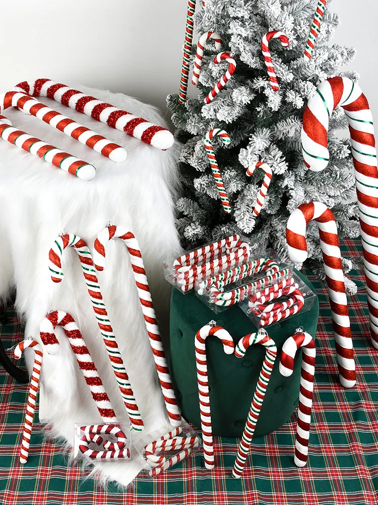 Christmas cane photography stage props 15-90CM