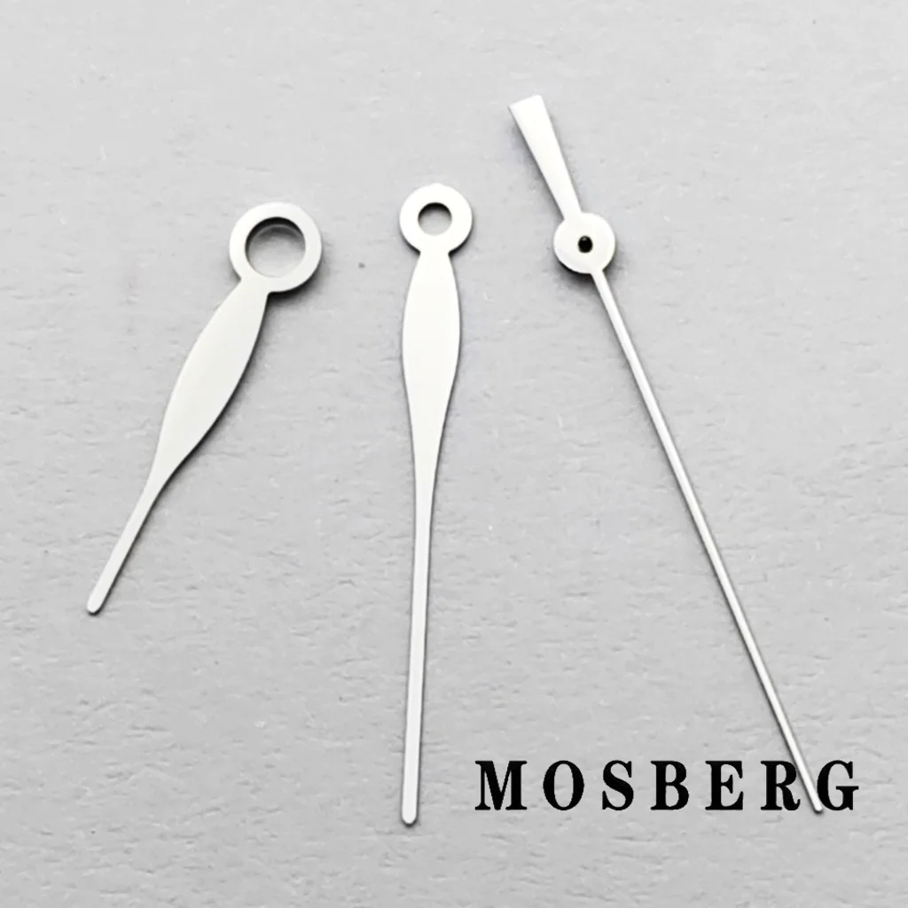 Lancette dell'orologio NH35 argento/oro/oro rosa adatte per orologi NH35 NH36 accessori per movimento automatico