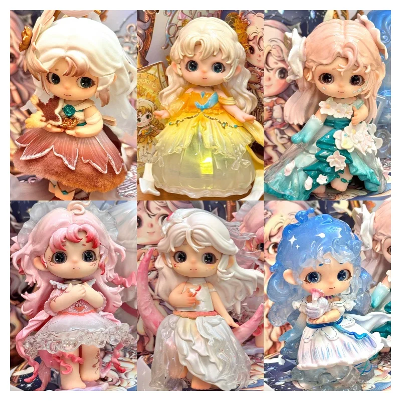 

Heyone Qiaoqiao, когда сияющие звезды, ярко, когда слепая коробка, модные фигурки, милые игрушки, украшения в виде подарков