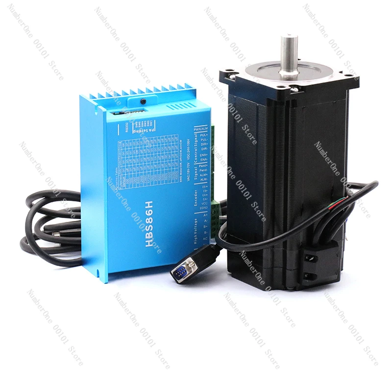 86 closed-loop stepper motor + driver 12N.m full closed-loop speed constant torque stepper motor control board set