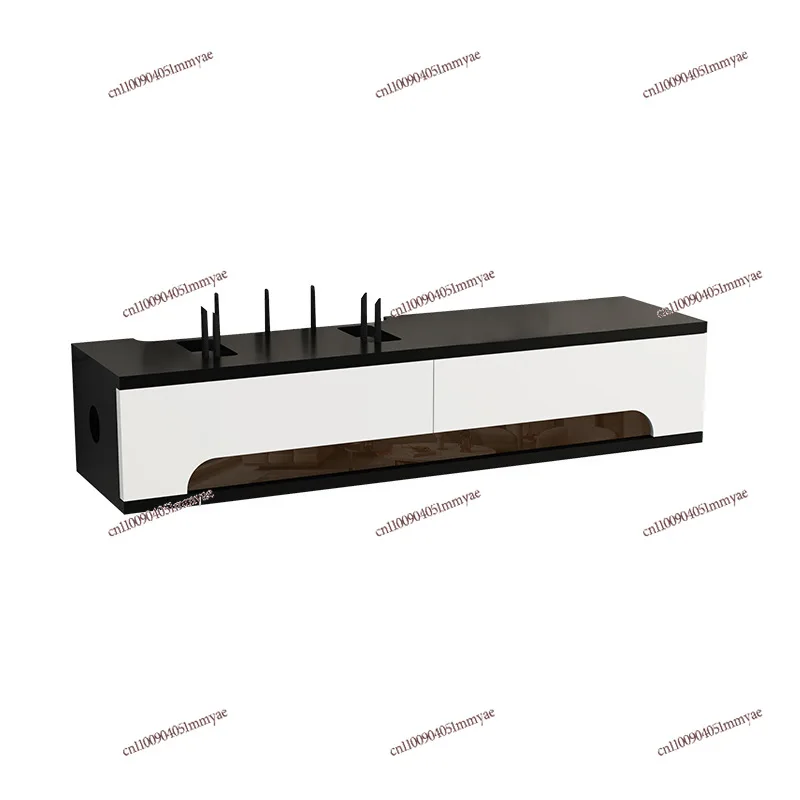 Wall-mounted Router Storage Box, No Punching, Living Room Set-top Box Rack, Light Cat Blocking Rack