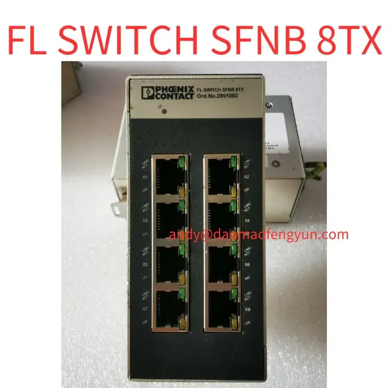 

Second-hand Switch FL SWITCH SFNB 8TX 2891002 Test OK Second-hand test OK