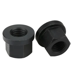 Thickening M8 M10 M12 M14 M16 M18 M20 M22 DIN 6331 10.9 Grade 45# Steel Flange Nut Hexagon Collar Nuts w/ Height 30-32 Hardness