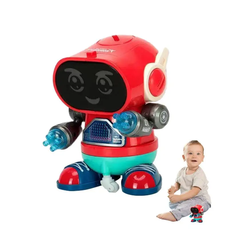 Dancing Robot Toys Dance Music Light Walking Robot Babies Interactive Walking Toys for Development Children Holiday Party Favors