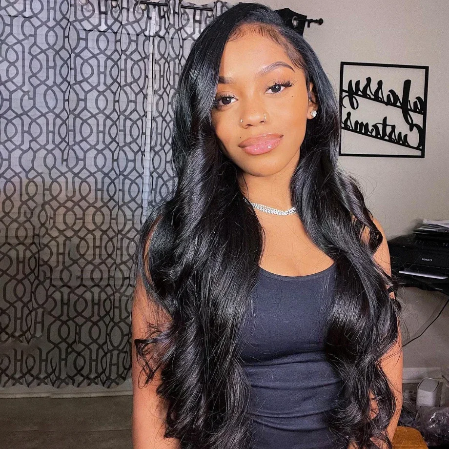 

30 40 inch Body Wave Lace Front Wigs Human Hair 13x4 13x6 Hd Lace Frontal Wig Pre Plucked Body Wave Wig 100% Human Hair