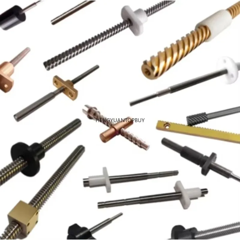 Left and right threaded ball screw T5 T6 T8 T10 T12 T16 T25 T22 T30 T40 stainless steel trapezoidal screw