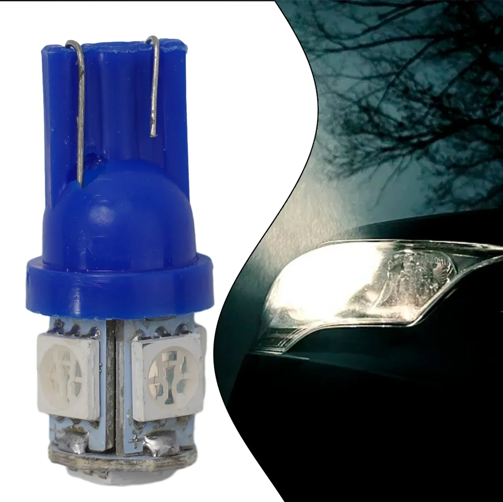 

1PCS Car 5050 5smd Width Light Bulb License Plate Light Reading Light 12V Roof Lights Blue, White, Yellow Car Lights