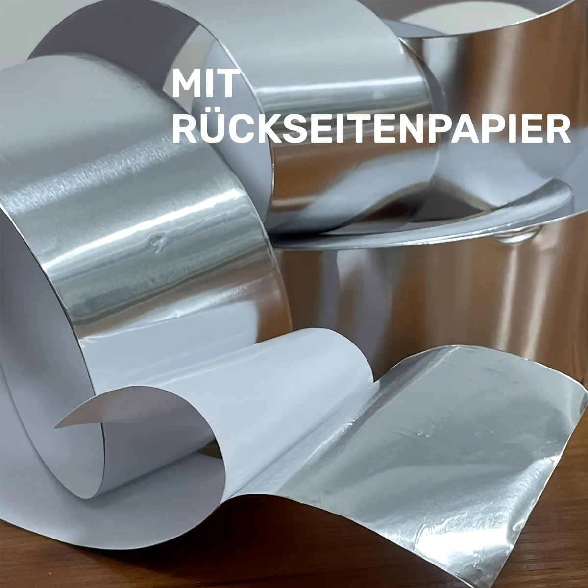 Aluminum Foil Tape 50u/0.05mm, 20m/787.4In, Multiple Widths for Insulation, HVAC, Ductwork, Waterproof & Heat Resistance 1roll