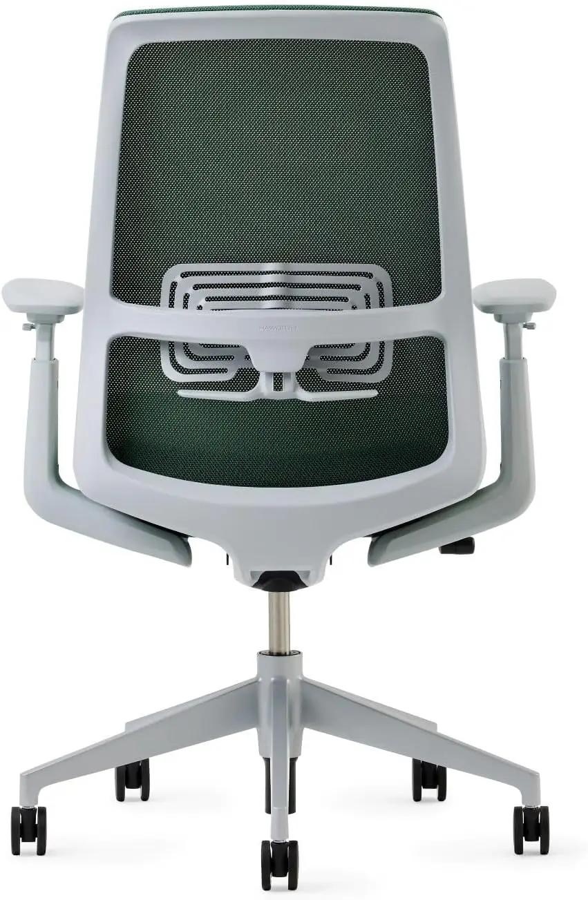 Office Chair with Ergonomic Adjustments and Lumbar Support, Flexible Mesh Back