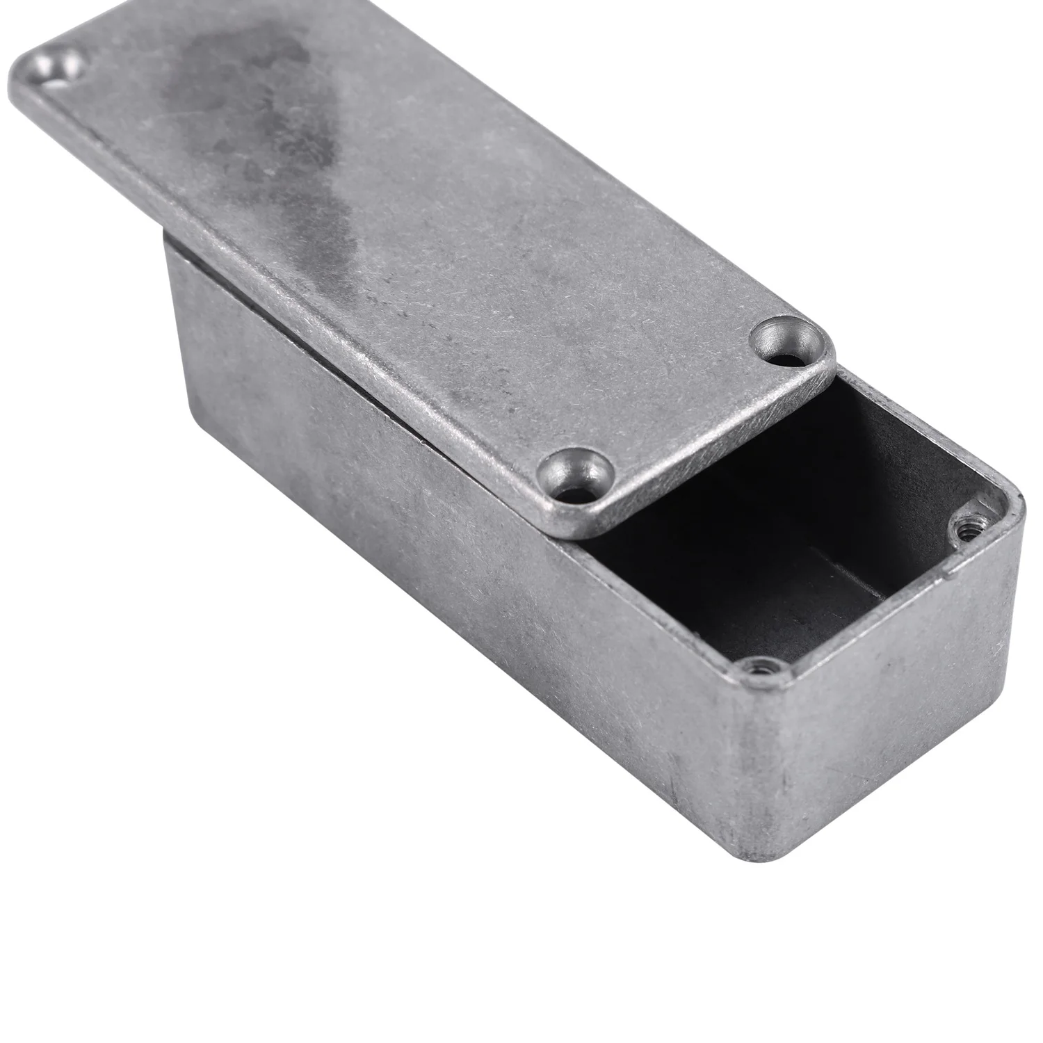 5 ชิ้นกีตาร์อลูมิเนียมเหยียบกล่องสําหรับ DIY กีตาร์ชุดเหยียบ 1590A