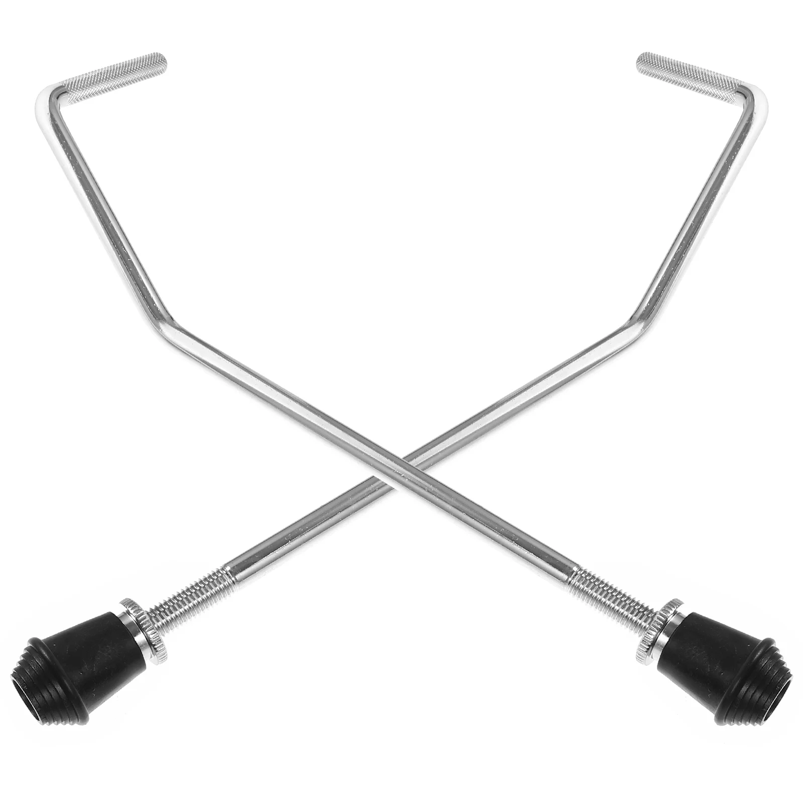 

2 Pcs Drum Accessories Bracket Braces Floor Tom Leg Musical Instrument Percussion Metal
