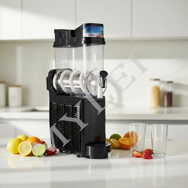 Single Tank Slush Machine Stainless Steel Frozen Juice Smoothie Making Machine