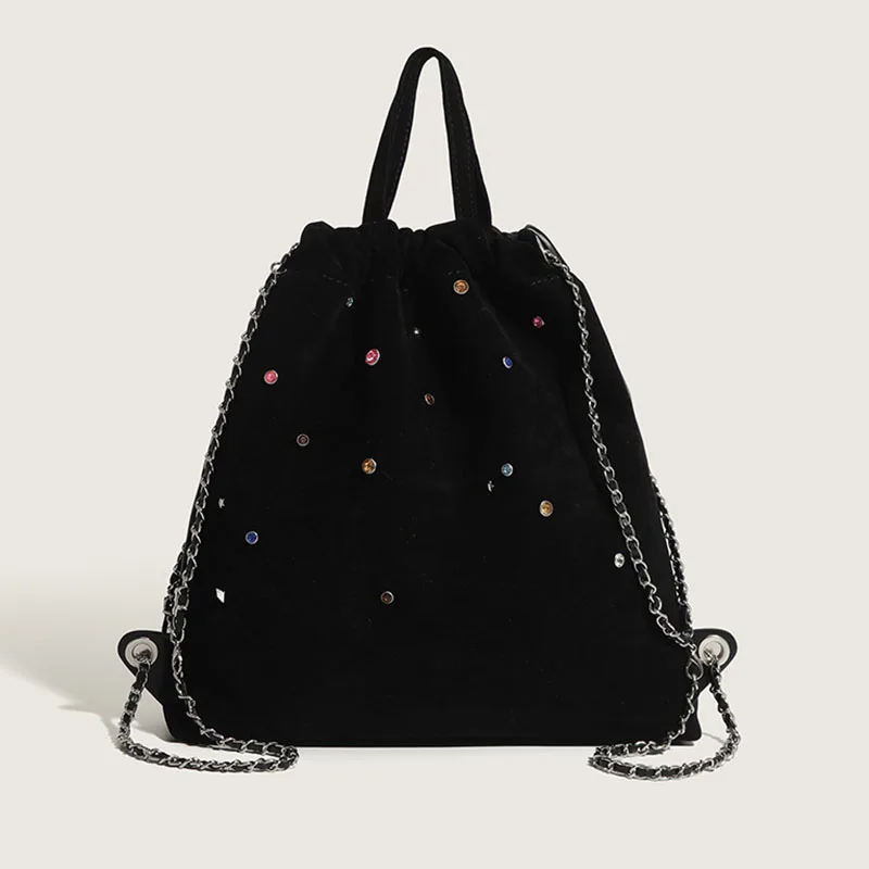 Formeki Frauen tasche Trend Mode bunte Nieten Frauen Rucksack süße Mode Damen Frauen tasche