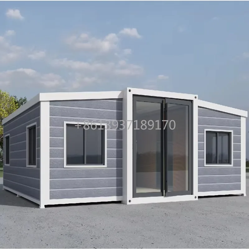 China Suppliers Custom 20ft 40ft Expandable Foldable Container House Prefab Bedroom Homes Folding Tiny Fold Out House