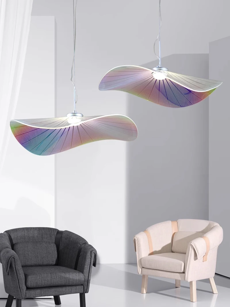 

Modern Lotus Leaf Pendant Lamps Nordic Leaves Hanging Pendant Lights Fixture Dining Room Caff Bar Restaurant Luminairs Lamparas