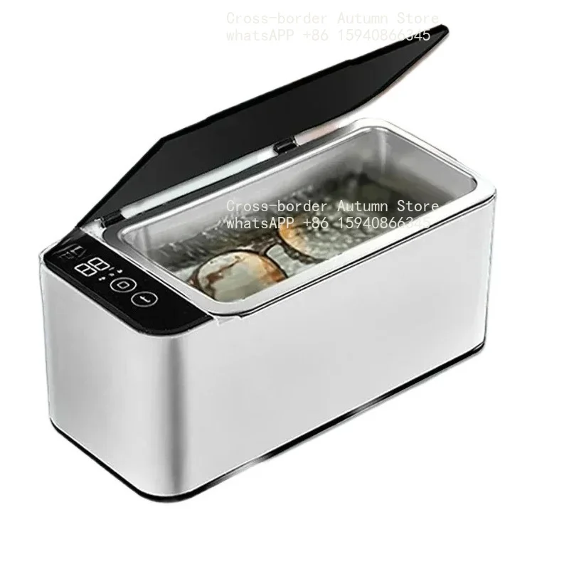 Powerful Ultrasonic Cleaner 500ML 46kHz for Jewelry Glasses Razor Circuit Board Watches Denture Teeth Ultrasound Washing Machine