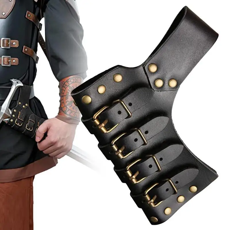 

Cutlass Holder Faux Leather Scabbard Holder Belt Medieval Leather Frog Belt Holder Stage Performance Props Cosplay Knight