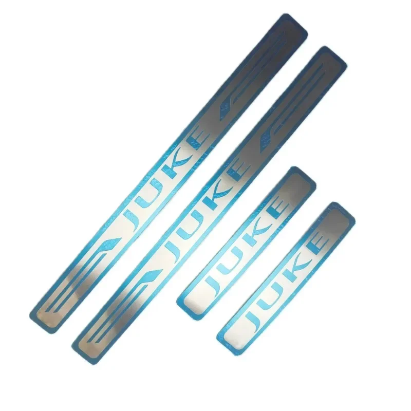 for Nissan JUKE 2010 2011 2012 2013 2014 2015 2016 2017 2018 2019 2020 Car Door Sill Scuff Plate Cover Trim Car Accessories view 3