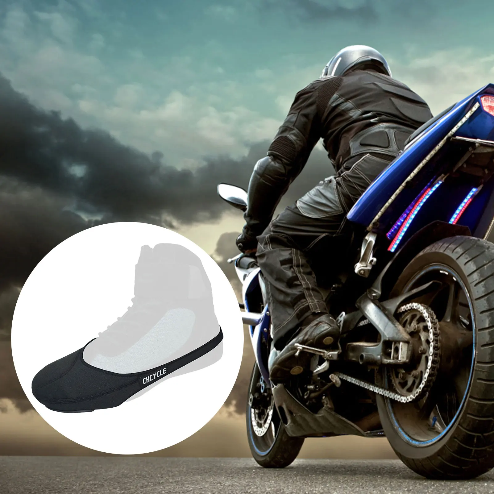 Motorcycle Gear Shift Pad Motorcycle Pad Shifter Lever Riding Shoe Boot Protector Wear Resistant Shoe Cover Shifter Guards For