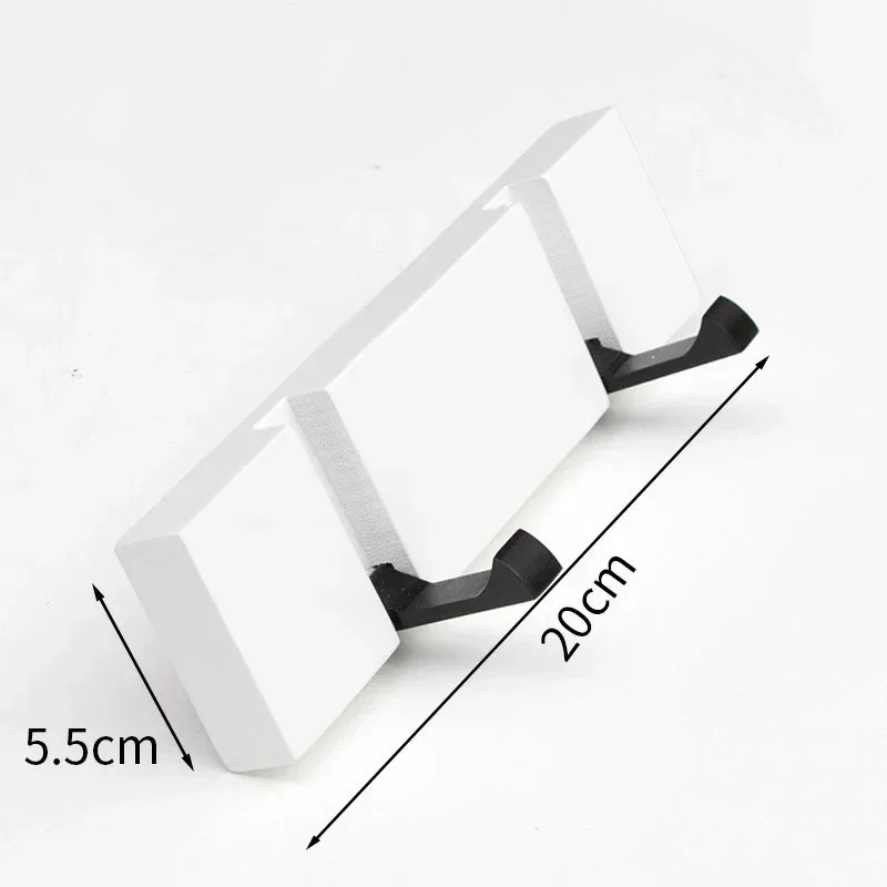 Foldable Coat Rack Nordic Wood Wall Clothes Hooks Towel Hat Key Holder Organizer Shelf Home Decor Bathroom Kitchen Accessories