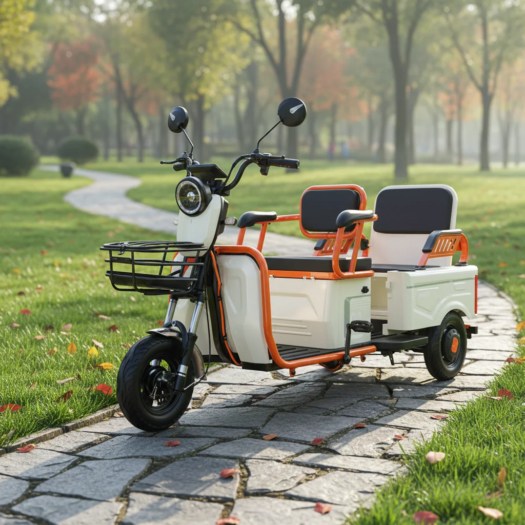 

High Quality Adults' Battery-Powered Electric Tricycles 600W Three-Wheel Vehicles With Rear Hub Motor Integrated Battery Sale