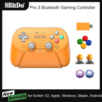 8BitDo Pro 3 Bluetooth Gamepad for Switch 1/2, Windows, Apple, Steam Special Edition Wireless Game Controller with TMR Joysticks