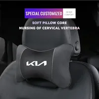 Car Seat Neck Pillow Lumbar Back Support Auto Headrest Cushion For Sportage Ceed Picanto Rio Forte 5 3 4 K7 K5 K8 K3